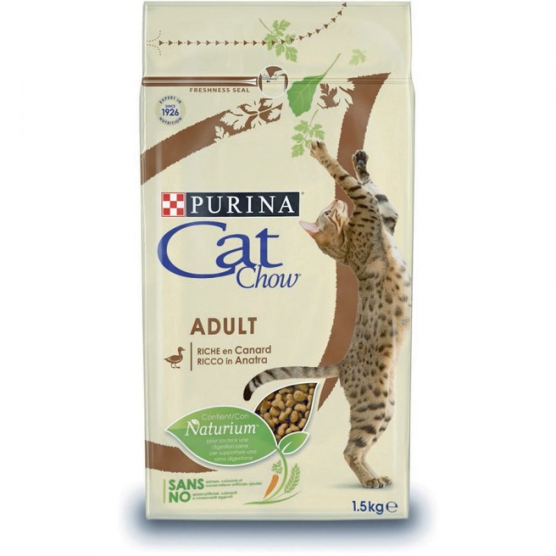 GATTO PURINA CHOW ADULT 1.5KG ANATRA