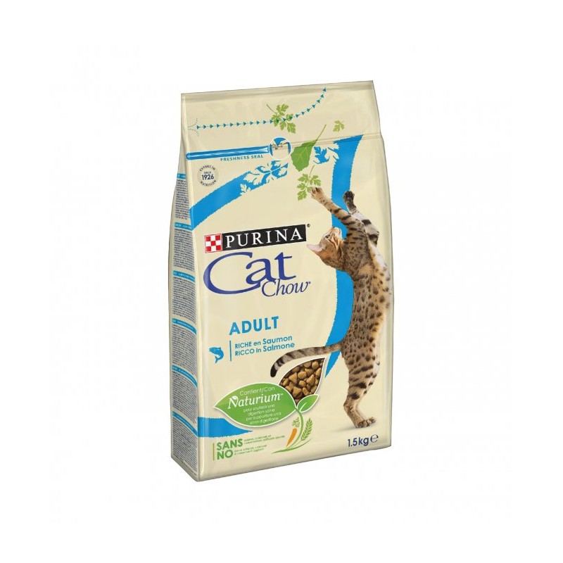 GATTO PURINA CHOW ADULT 1.5KG SALMONE