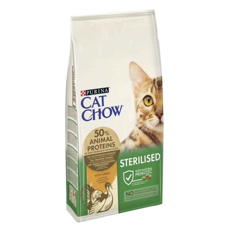 GATTO PURINA CHOW STERILIZED 1.5KG TACCHINO