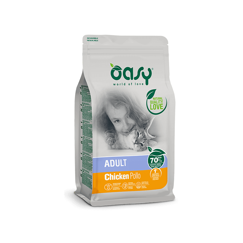 GATTO OASY ADULT 1.5KG POLLO