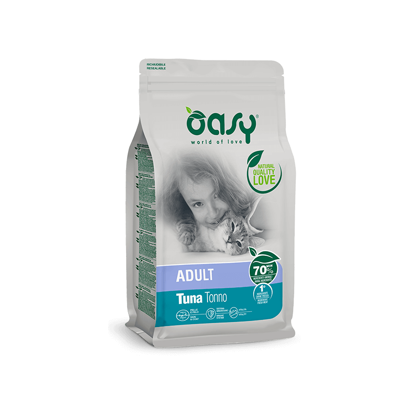 GATTO OASY ADULT 300GR TONNO