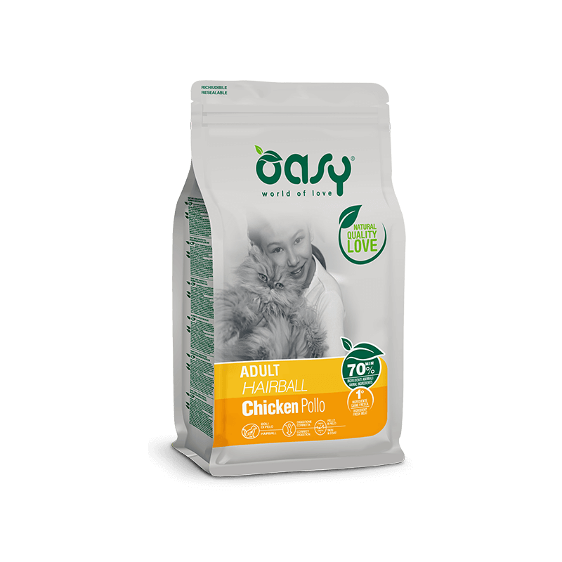 GATTO OASY ADULT HAIRBALL 1.5KG