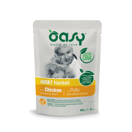 GATTO OASY BOCCONI HAIRBALL 85GR BUSTA SALSA