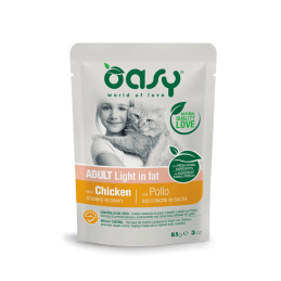 GATTO OASY BOCCONI LIGHT 85GR BUSTA POLLO SALSA