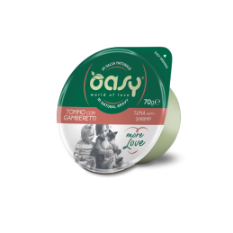 GATTO OASY MORE LOVE 70GR CUP TONNO GAMBERETTI