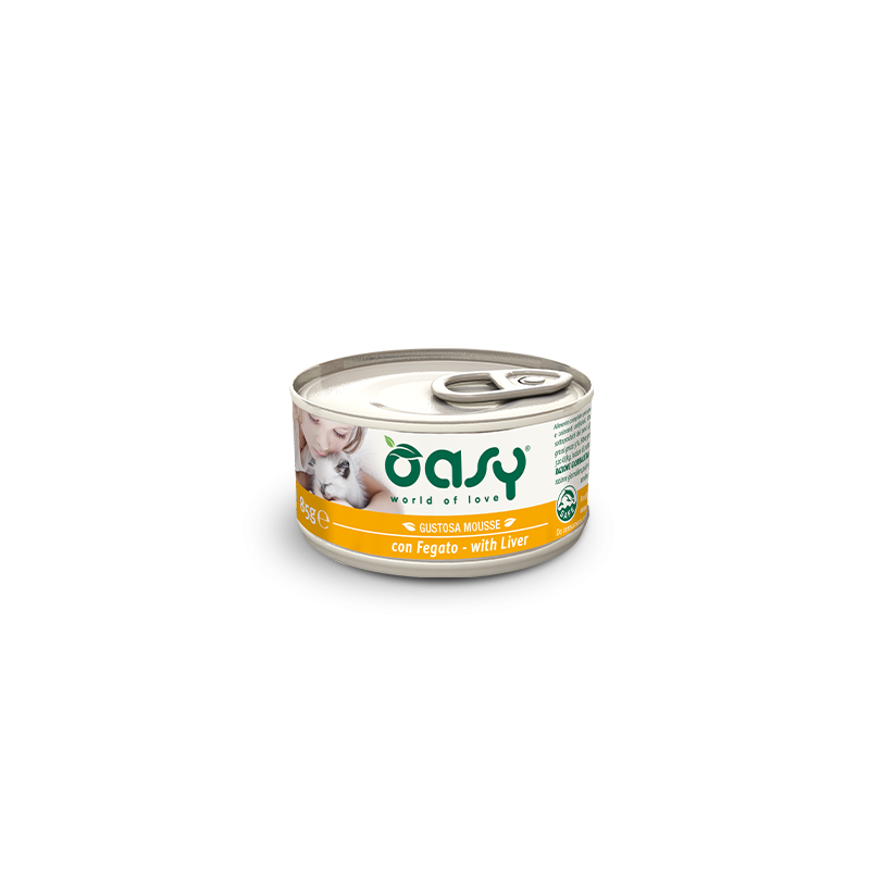 GATTO OASY MOUSSE 85GR FEGATO