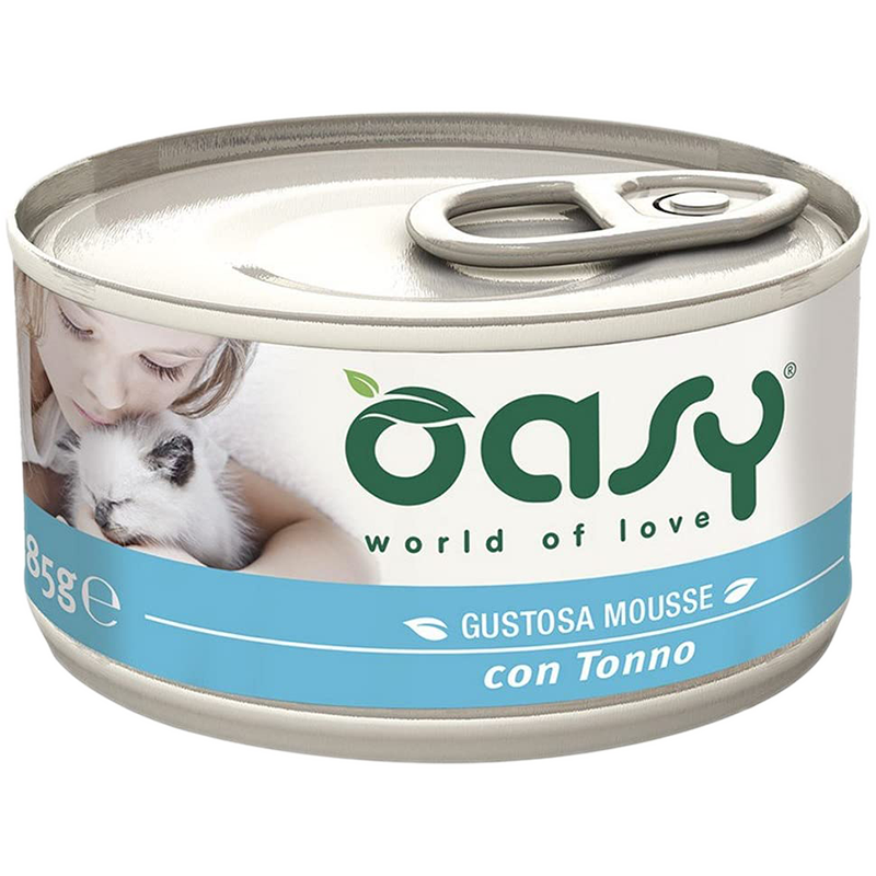 GATTO OASY MOUSSE 85GR TONNO