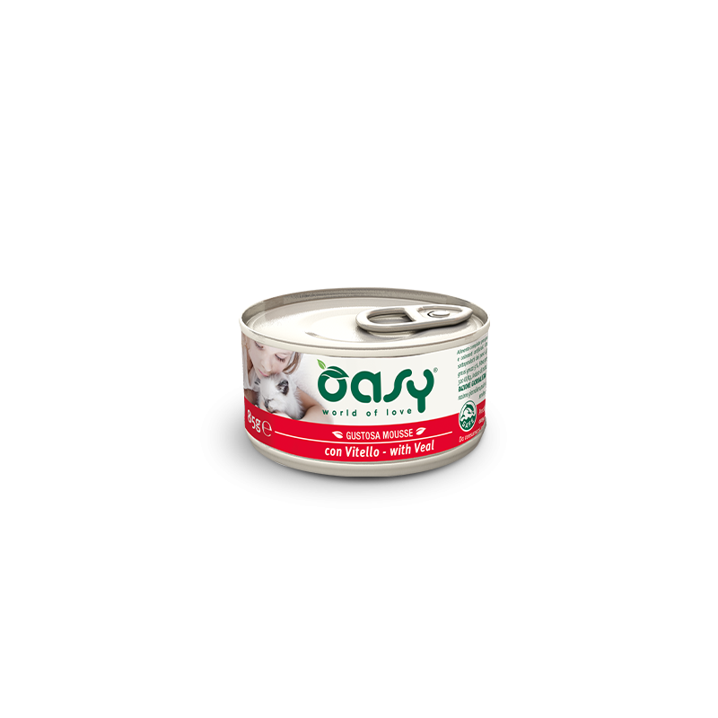 GATTO OASY MOUSSE 85GR VITELLO