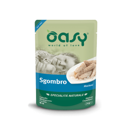 GATTO OASY NATURALE 70GR BUSTA SGOMBRO