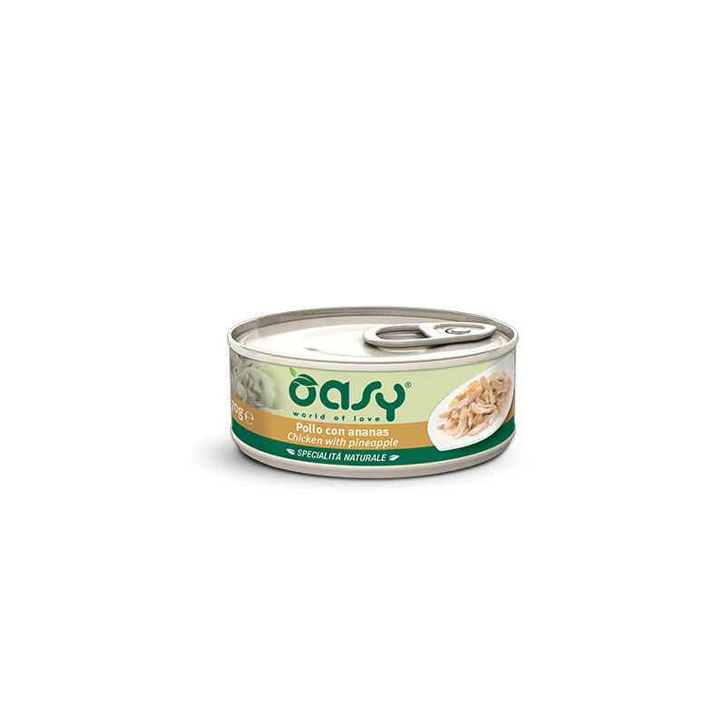 GATTO OASY WET ADULT 150GR POLLO ANANAS