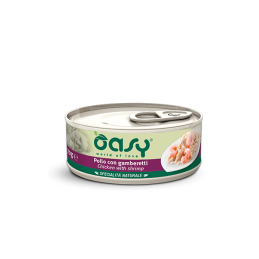 GATTO OASY WET ADULT 150GR POLLO CON GAMBERETTI