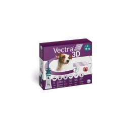 ANTIPARASSITARIO VECTRA CANE VERDE 4-10KG 3 PIPETTE