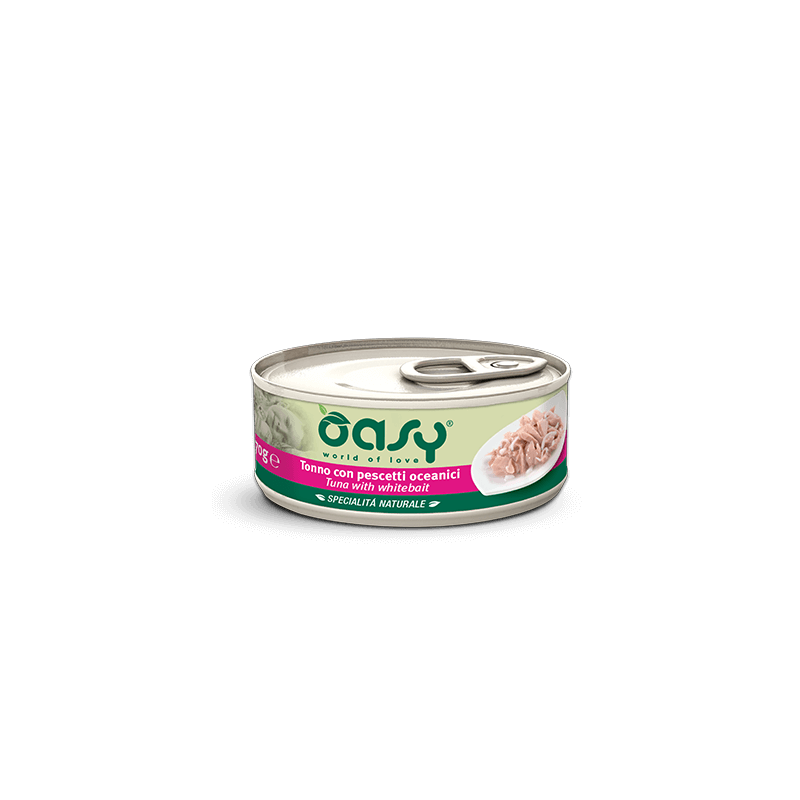 GATTO OASY WET ADULT 70GR TONNO PESCETTI OCEANIC