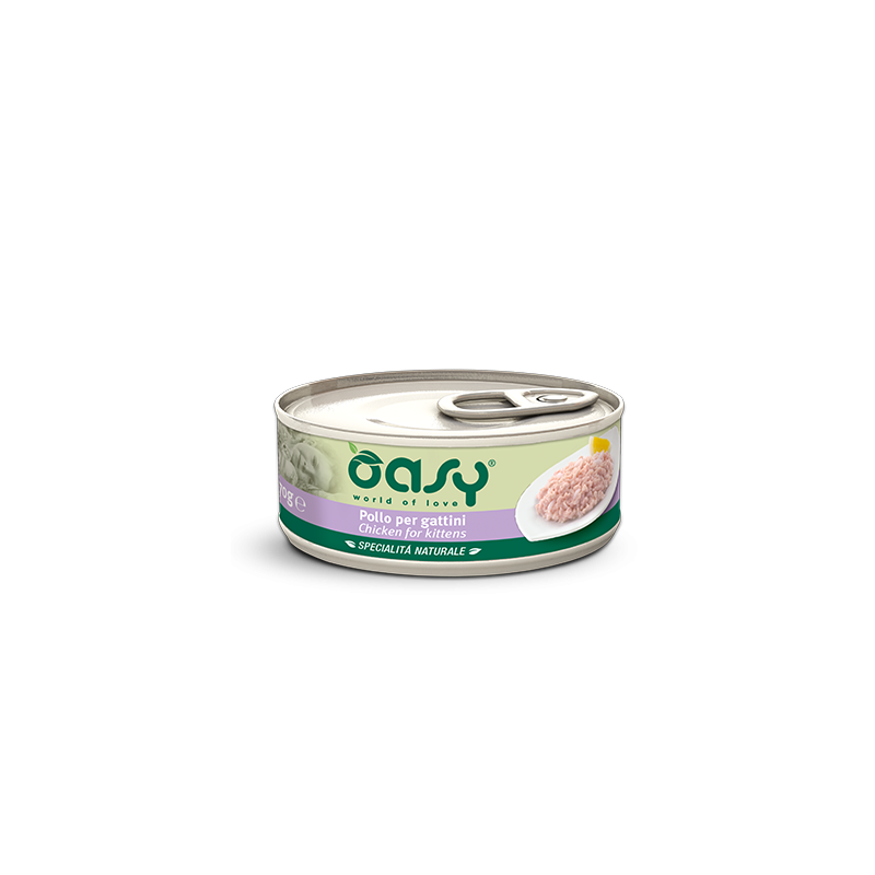 GATTO OASY WET KITTEN 150GR POLLO