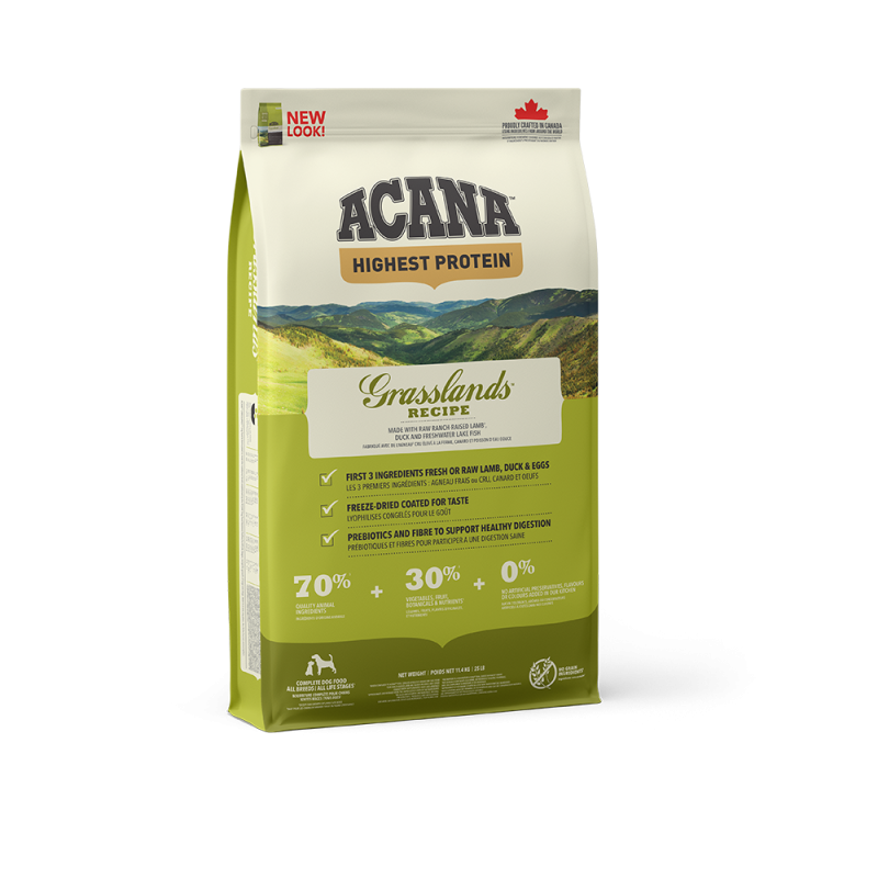 CANE ACANA REGIONALS GRASSLANDS 11.4KG