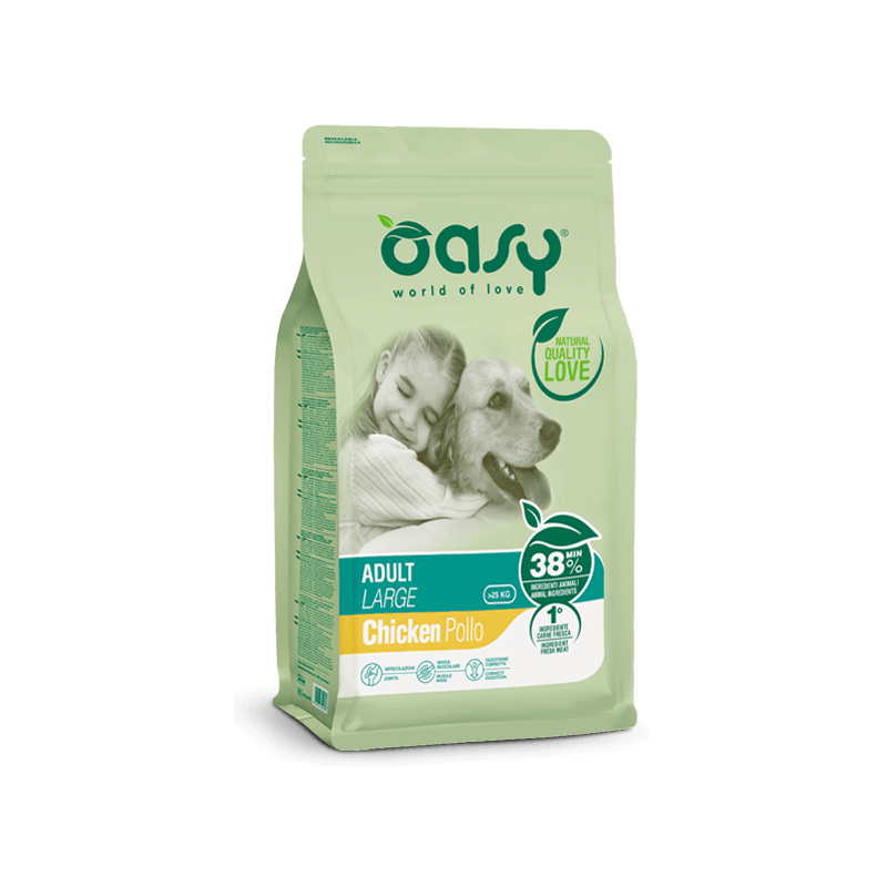 CANE OASY ADULT 12KG LARGE POLLO