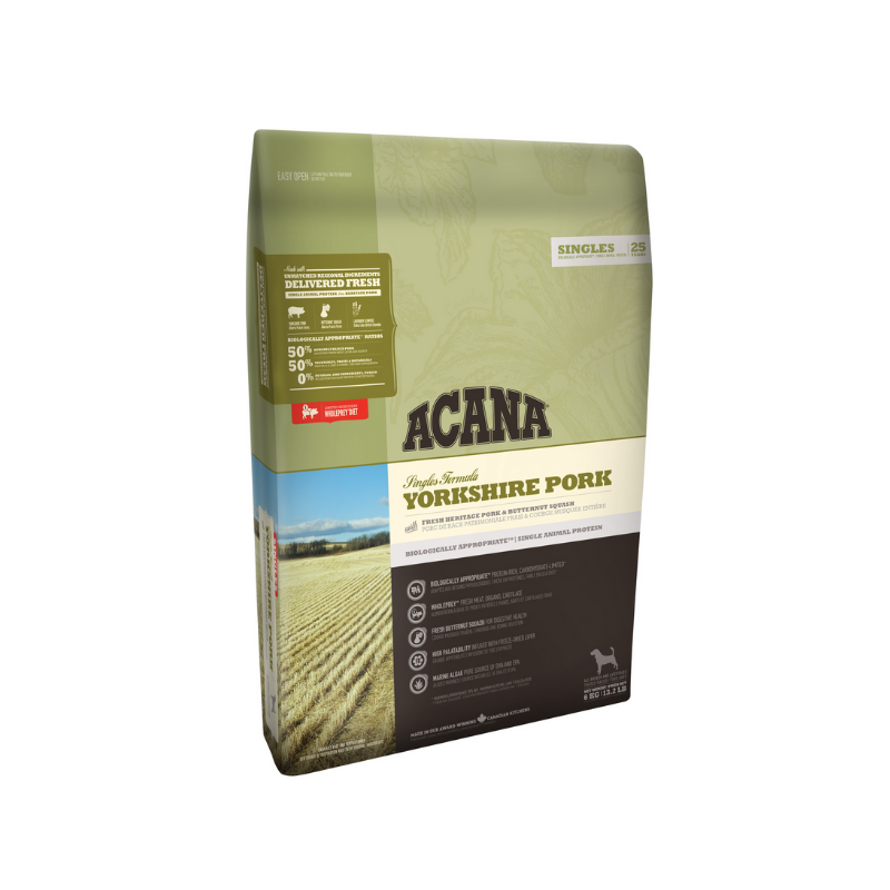 CANE ACANA SINGLES YORKSHIRE 11.4KG MAIALE