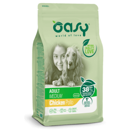 CANE OASY ADULT 12KG MEDIUM POLLO