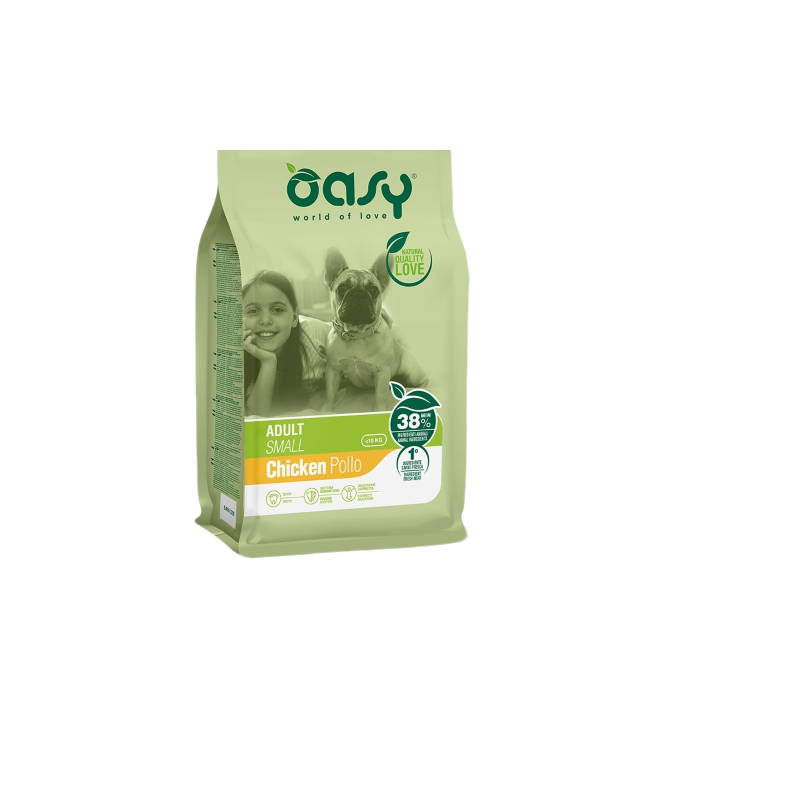 CANE OASY ADULT 1KG SMALL POLLO