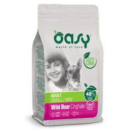 CANE OASY ADULT 800GR SMALL/MINI CINGHIALE