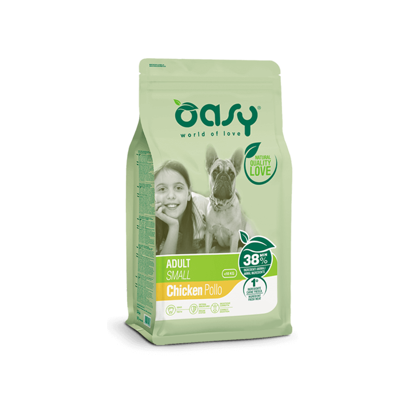 CANE OASY ADULT 3KG SMALL POLLO