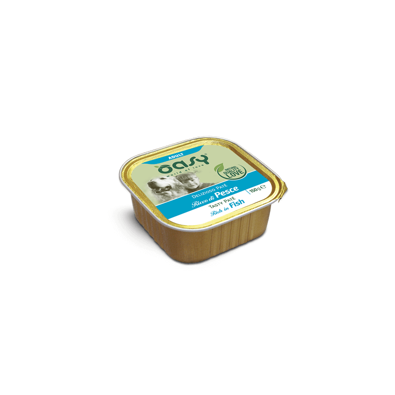 CANE OASY DELIZIOSO PATE 150GR VASCHETTA PESCE