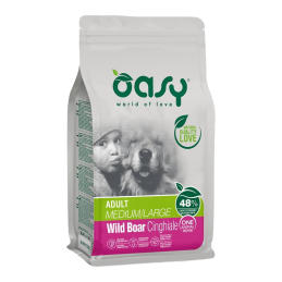 CANE OASY MONO PR.ADULT MD/LG 2.5KG CINGHIALE