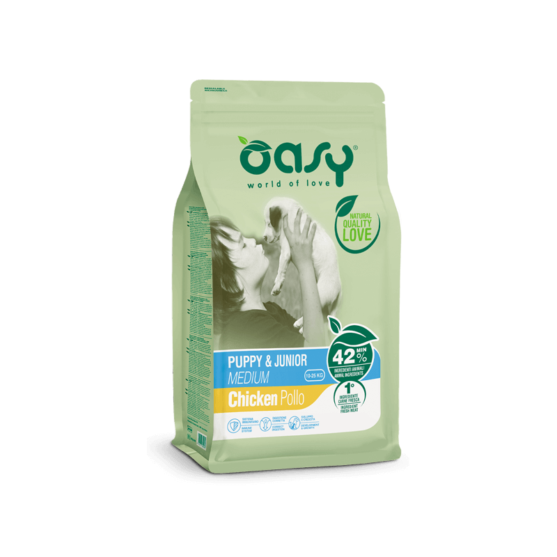 CANE OASY PUPPY JUNIOR 12KG MEDIUM