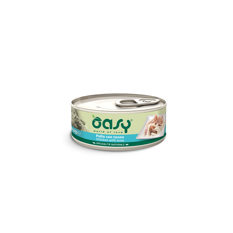 CANE OASY WET 150GR POLLO CON TONNO