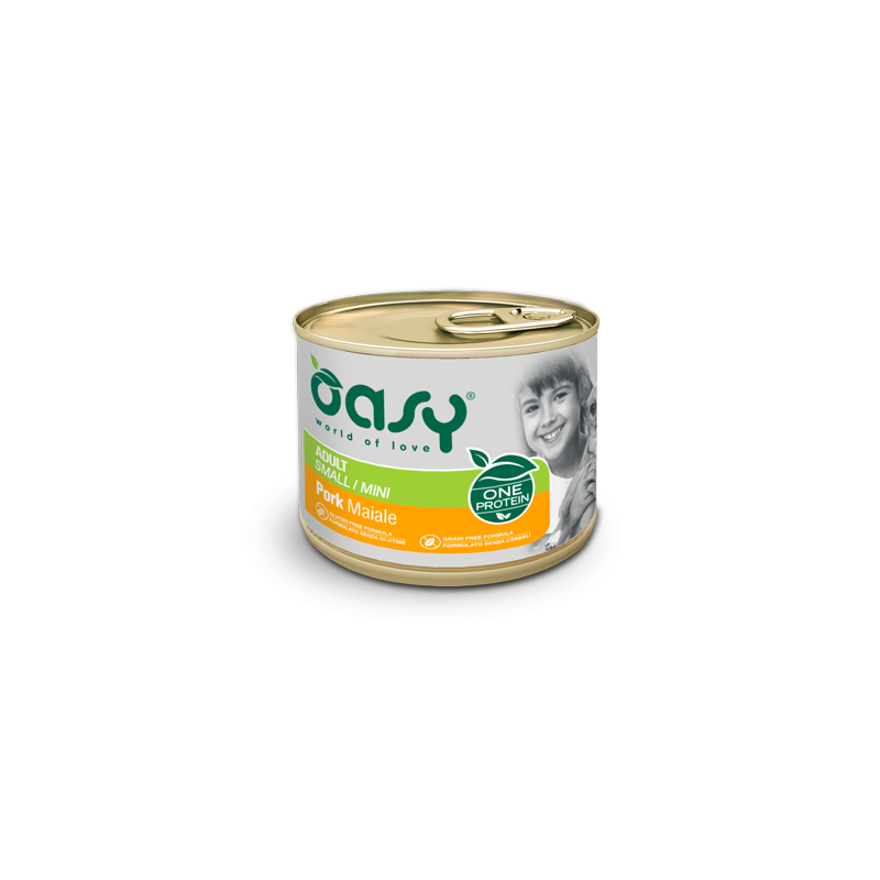 CANE OASY WET ADULT 200GR SMALL MAIALE