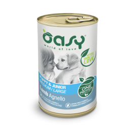 CANE OASY WET ALLBREED.PUPPY JUNIOR 400GR AGNELLO