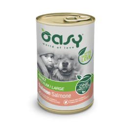 CANE OASY WET ALLBREED.400GR UMIDO SALMONE