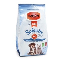 CANE/GATTO SALVIETTE 100PZ AMBRA