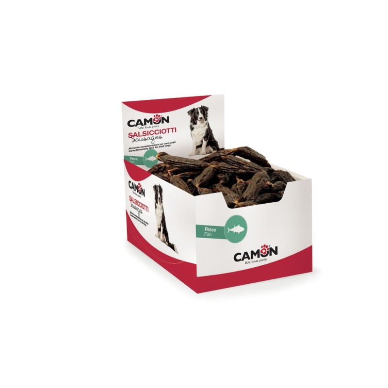 CANE SNACK BOX SALSICCE PESCE