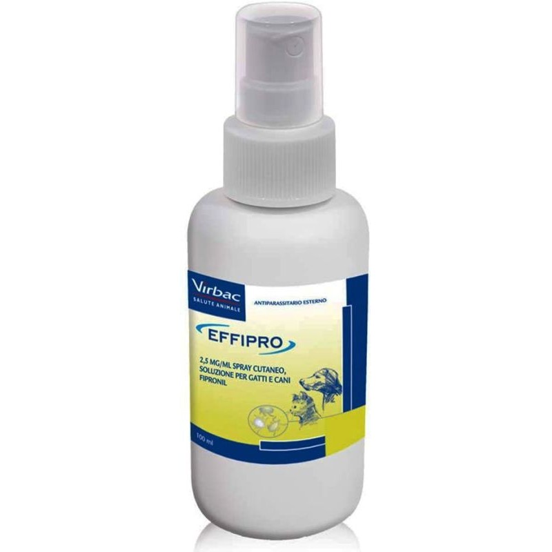 ANTIPARASSITARIO VIRBAC EFFIPRO 100ML SPRAY