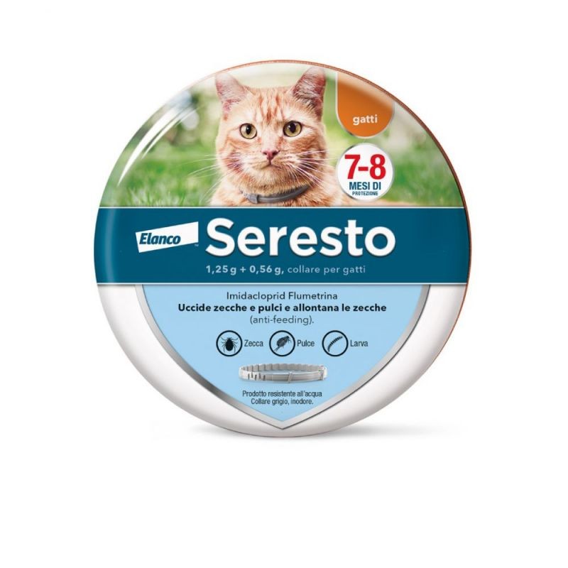 ANTIPARASSITARIO SERESTO COLLARE GATTO