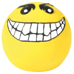 GIOCO CANE PALLINA SMILEY 6CM