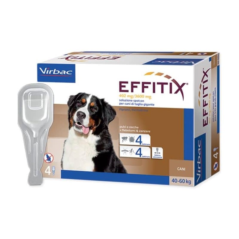 ANTIP VIRBAC EFFITIX 40-60KG XL 1 FIALA