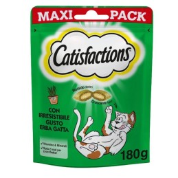 GATTO SNACK CATISFACTIONS 180G ERBA GATTA