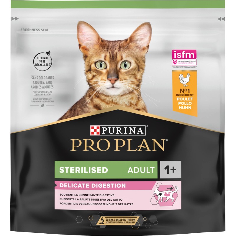 GATTO PROPLAN STERILISED 400GR POLLO