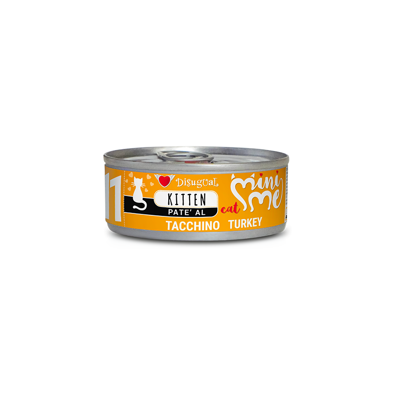 GATTO DISUGUAL MINI ME 11 KITTEN TACCHINO 85GR