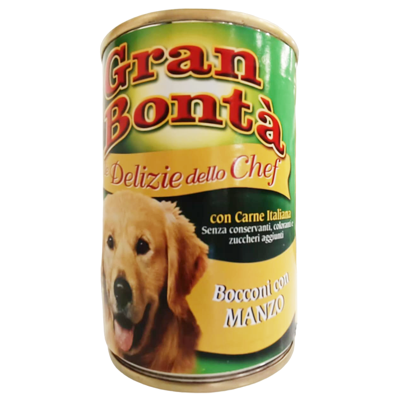 CANE GRANBONTA CHEF 400GR MANZO