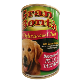 CANE GRANBONTA CHEF 400GR POLLO E TACCHINO