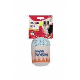 GIOCO CANE CUPCAKE HAPPY BIRTHDAY SQUEAKER 23CM