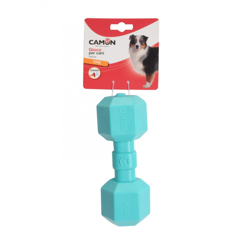 GIOCO CANE MANUBRIO TPR SQUEAKER 20CM