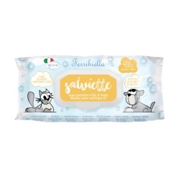 CANE/GATTO SALVIETTE 40PZ ACQUA MICELL.