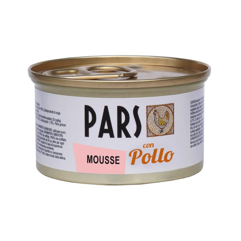 CANE/GATTO PARS 85GR MOUSSE POLLO