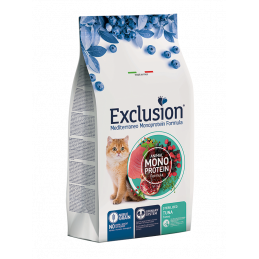 GATTO EXCLUSION NOBLE GRAIN STERILIZED 12KG TUNA