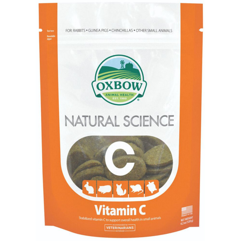 VITAMINA C RODITORI OXBOW NATURAL SCIENCE 120GR