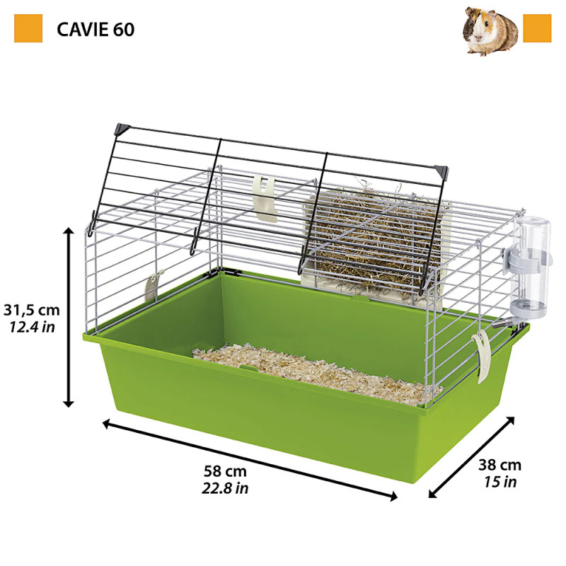 GABBIA CAVIA 60 FERPLAST 58X38X31.5 57012411